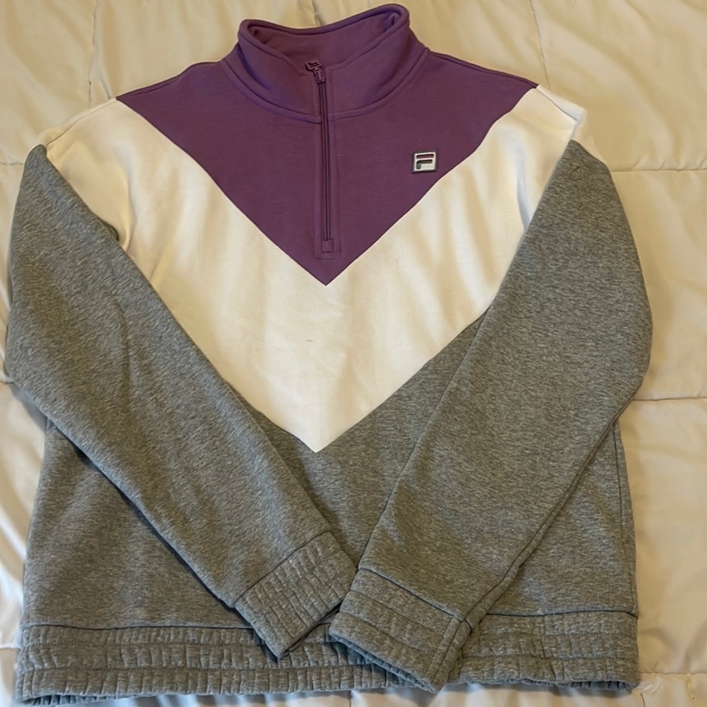 Womens FILA pullover sweatshirt